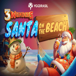  3 Wonders Santa on the Beach 
